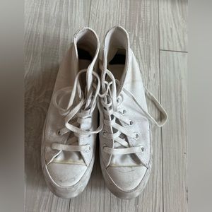 White lugged converse